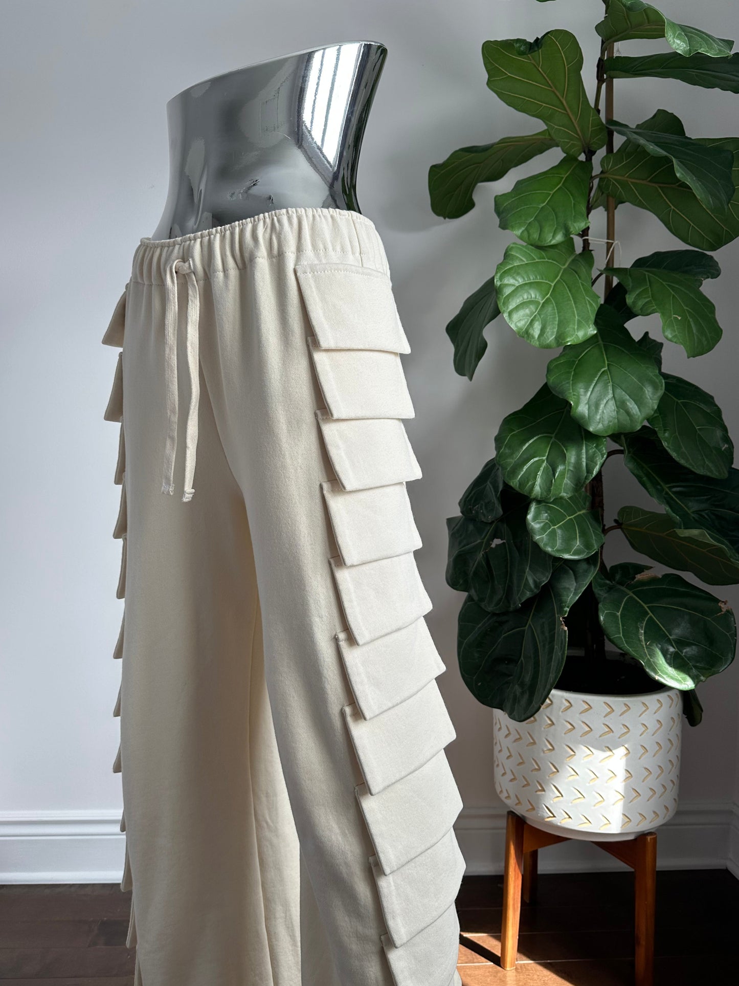 Organic Cotton Racer Sweatpants (OFF-THE-RUNWAY)