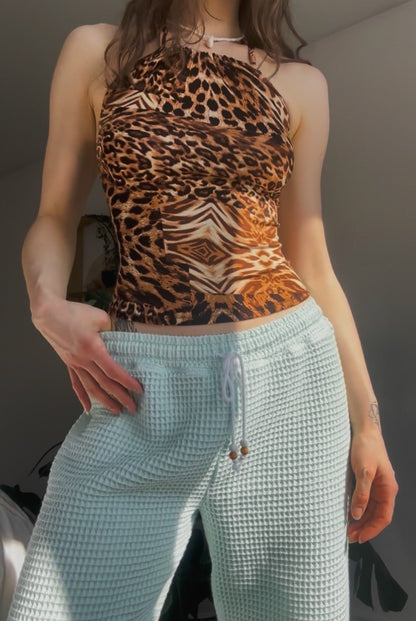 Azura Top– Miami Leopard