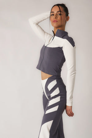 Charcoal/Off-white