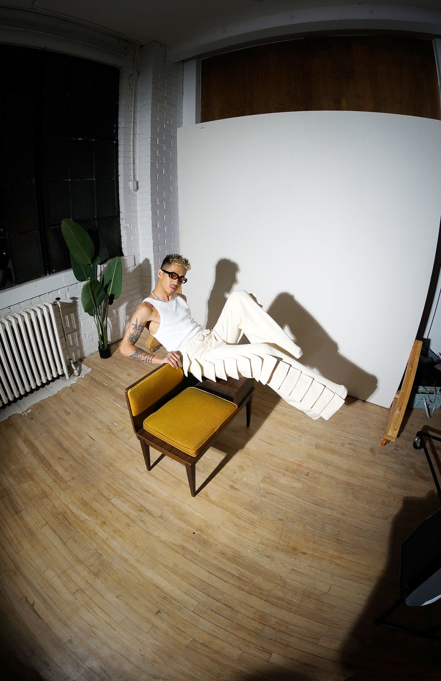 Organic Cotton Racer Sweatpants (OFF-THE-RUNWAY)